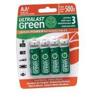 Ultralast 1.2V 2400mAh NiMH AA 4-PACK