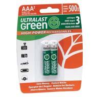 Ultralast 1.2V 800mAh NiMH AAA 2-PACK