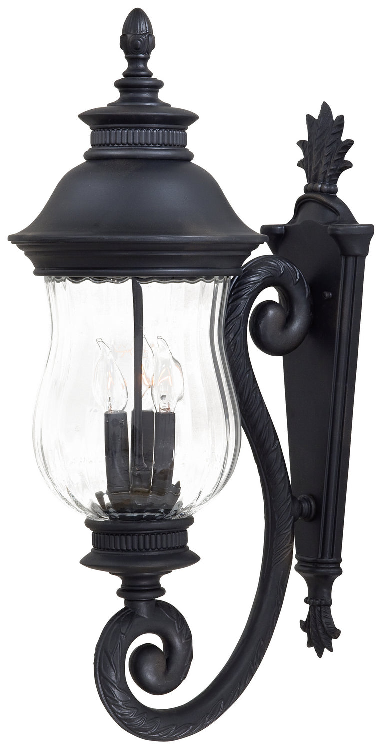 Newport Three Light Wall Mount in Heritage