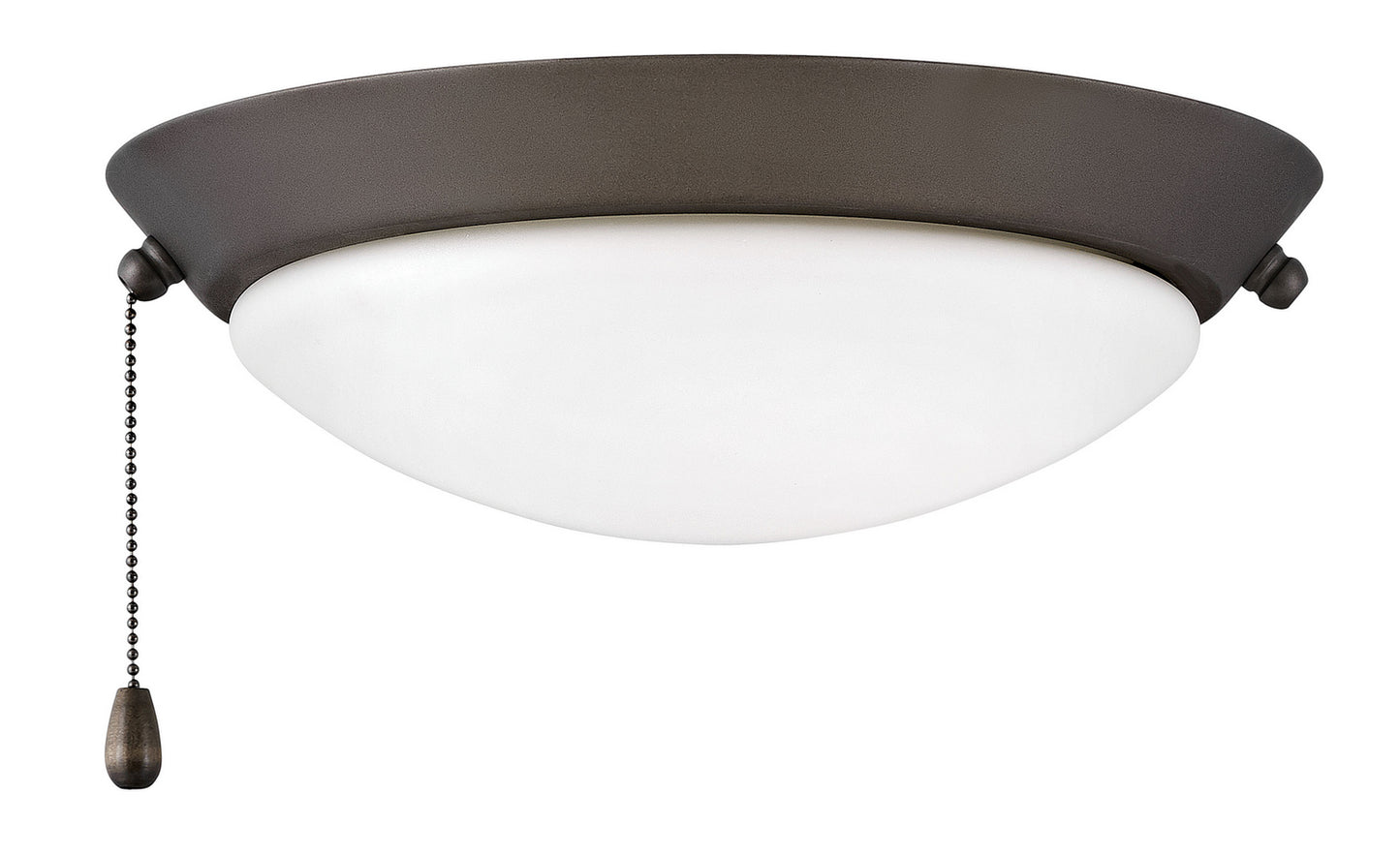 Light Kit Large Low Profile LED Fan Light Kit in Metallic Matte Bronze