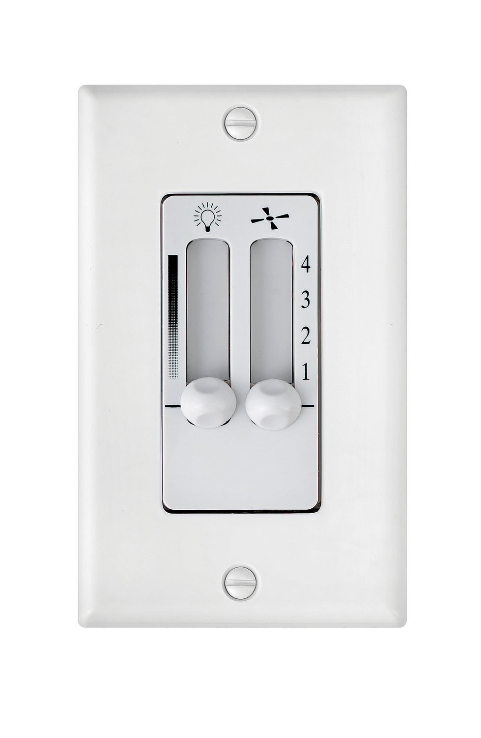 Wall Control 4spd Dual Slide Wall Control in White
