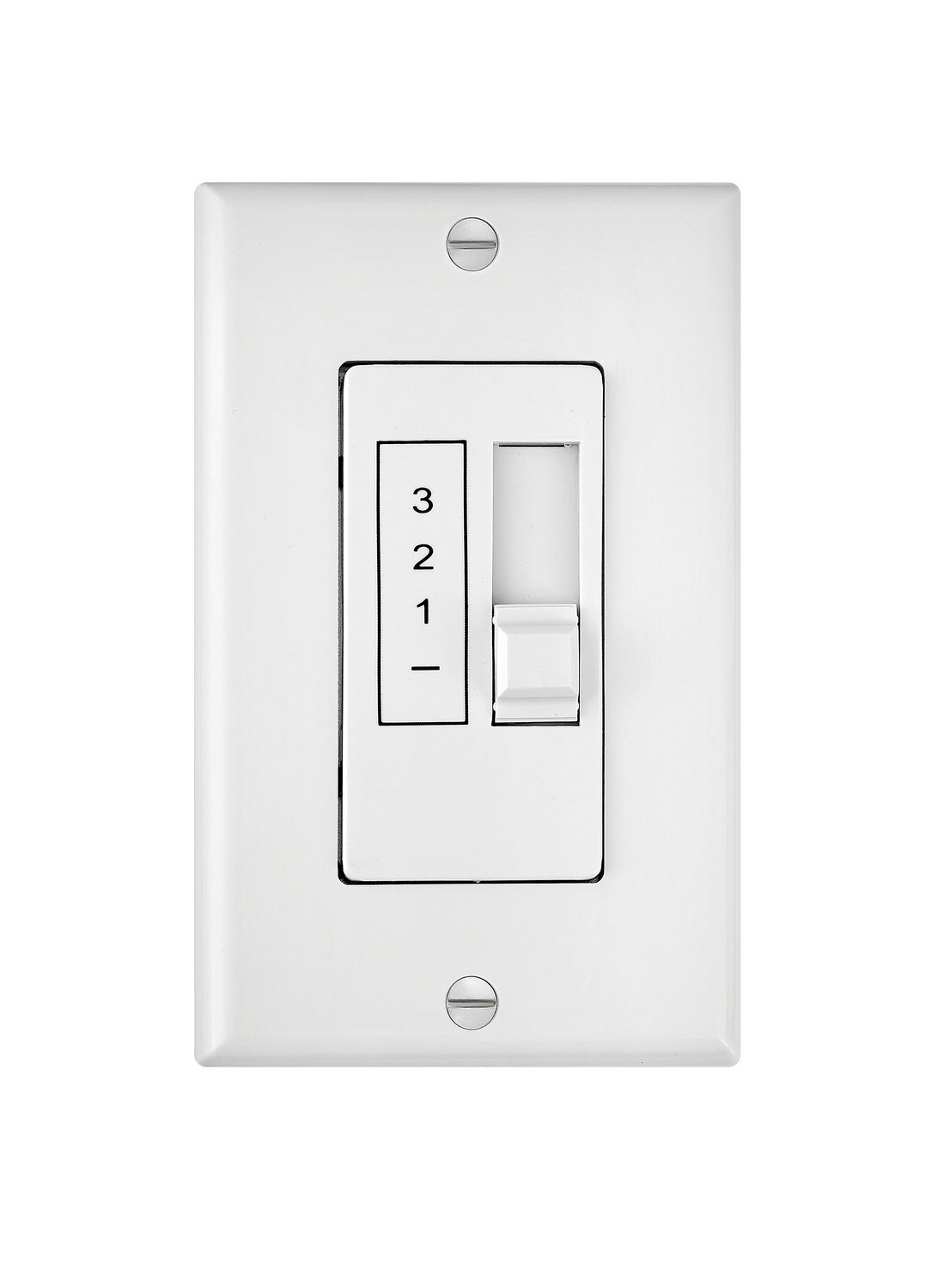 Wall Control 3 Spd Slide 5 AMP Wall Control in White