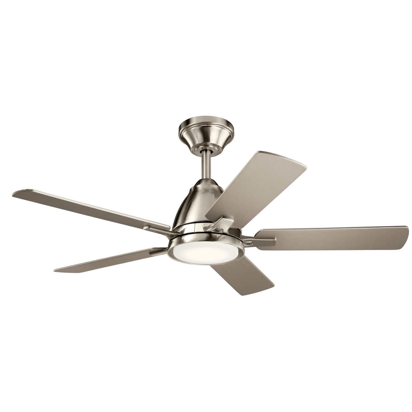 Arvada 44"Ceiling Fan in Brushed Stainless Steel
