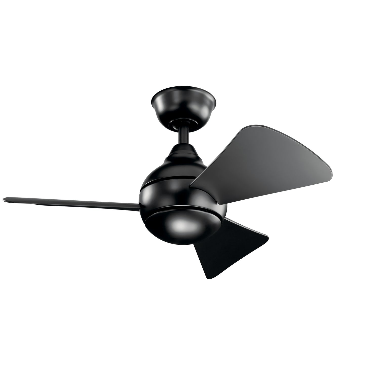 Sola 34"Ceiling Fan in Satin Black