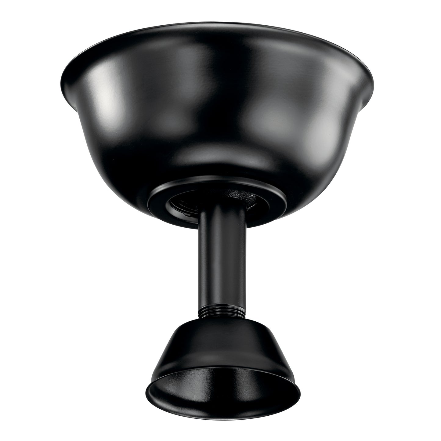 Accessory Down Rod Hanger System in Satin Black