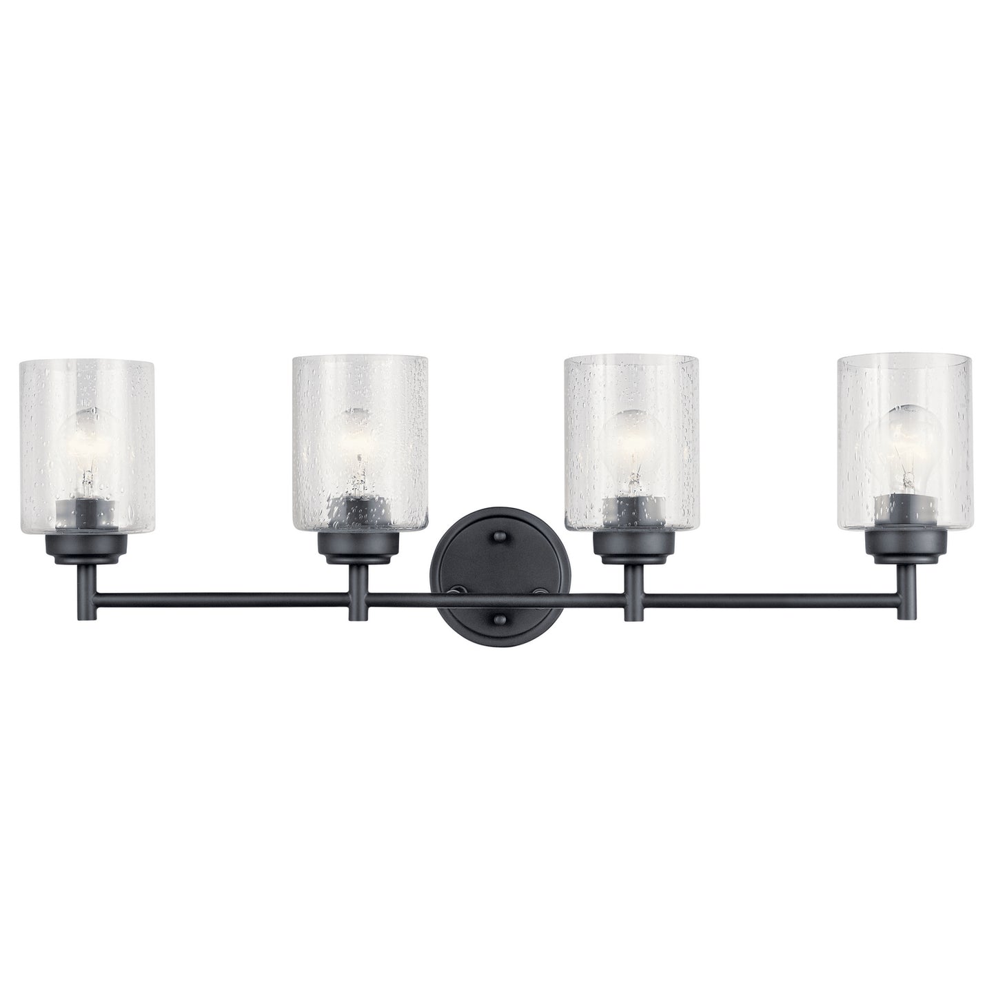 Winslow Four Light Bath in Black