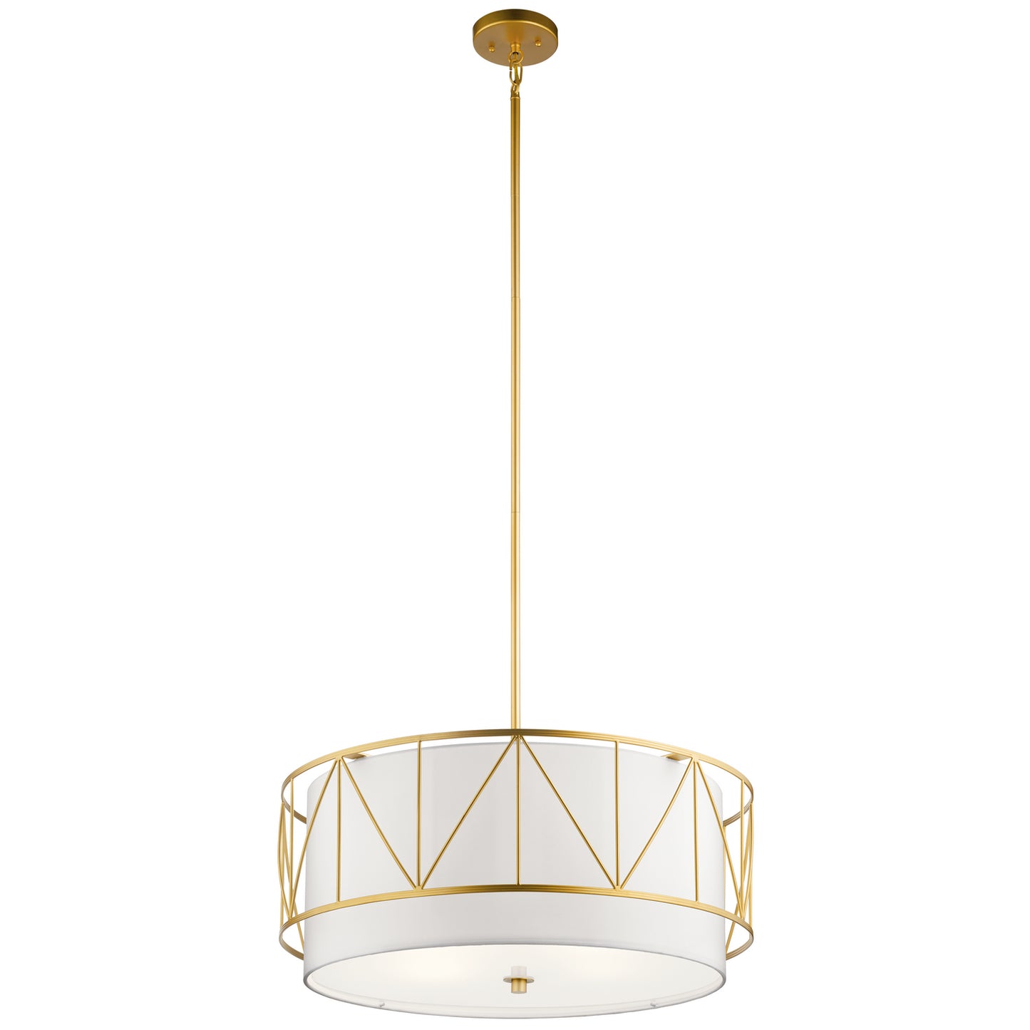 Birkleigh Four Light Pendant in Classic Gold