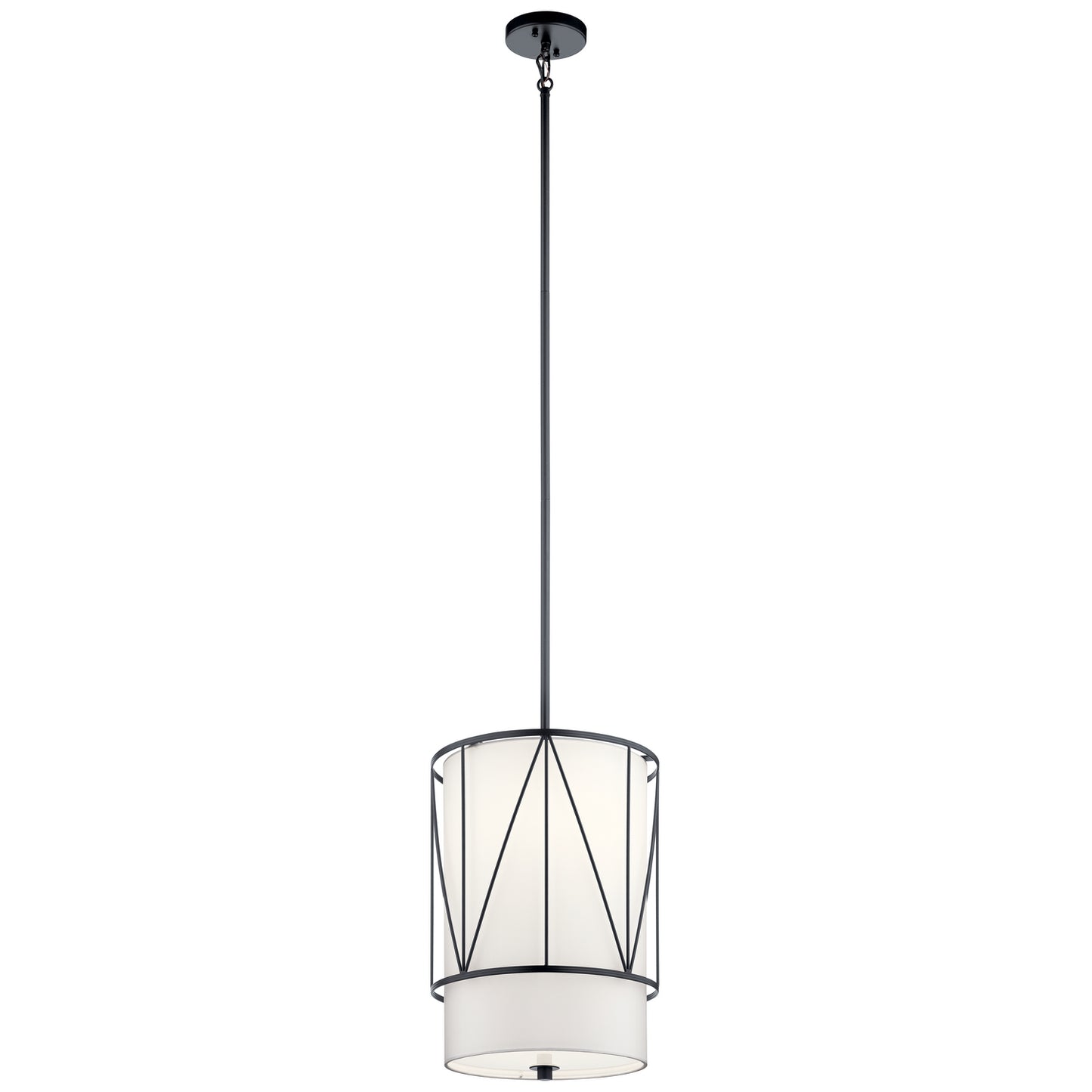 Birkleigh One Light Pendant in Black