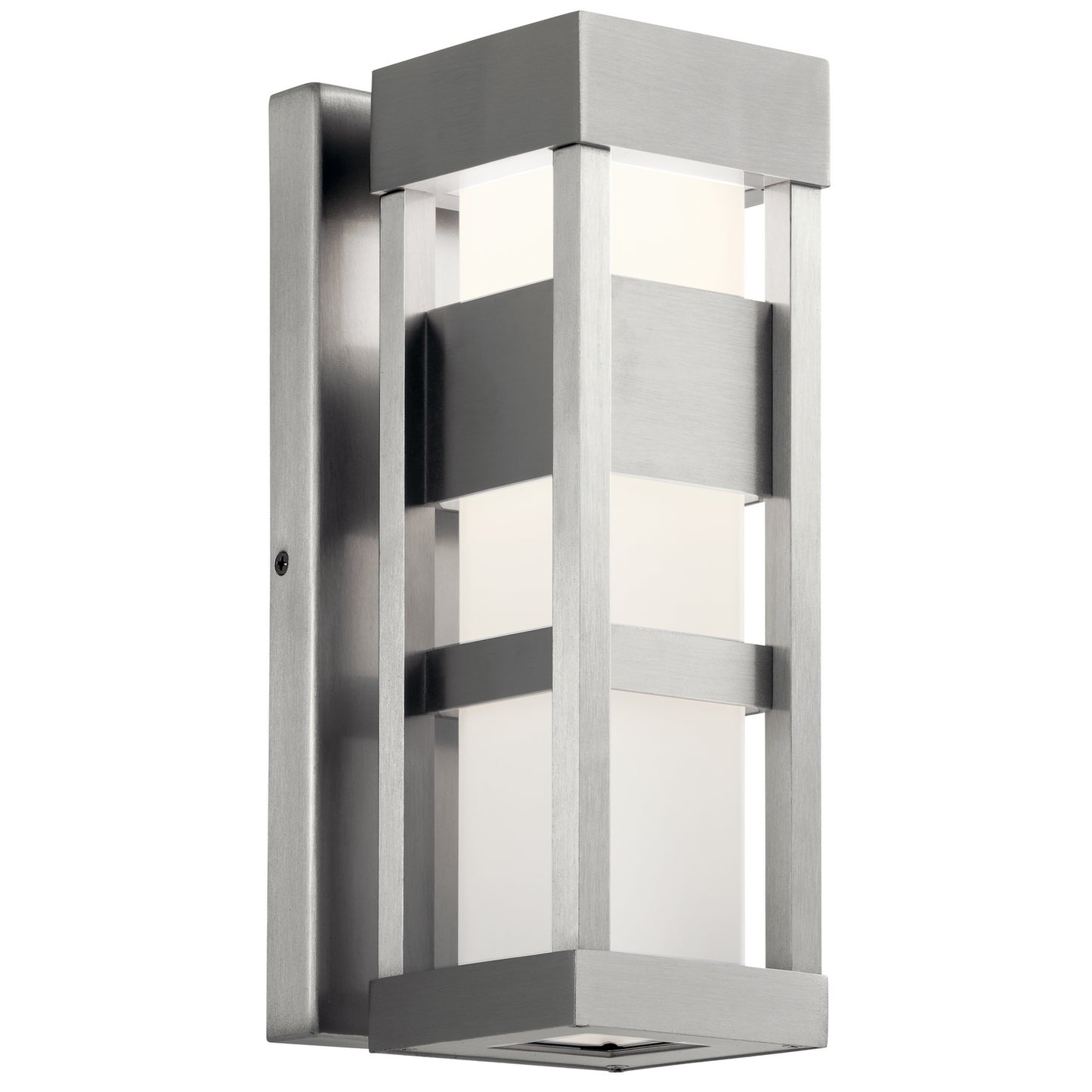 Ryler LED Outdoor Wall Mount in Brushed Aluminum