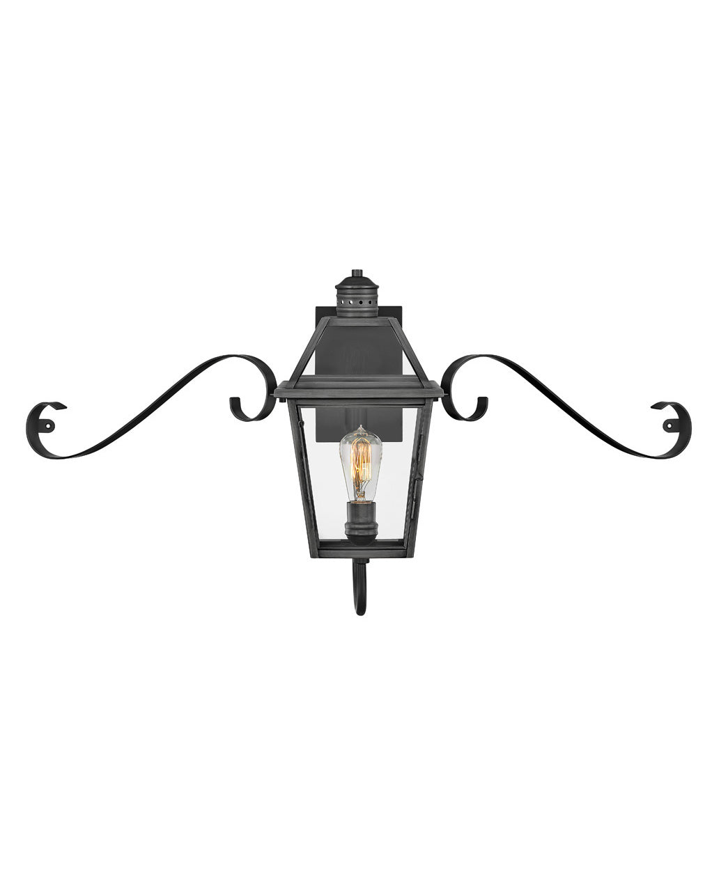 Nouvelle LED Wall Mount in Blackened Brass