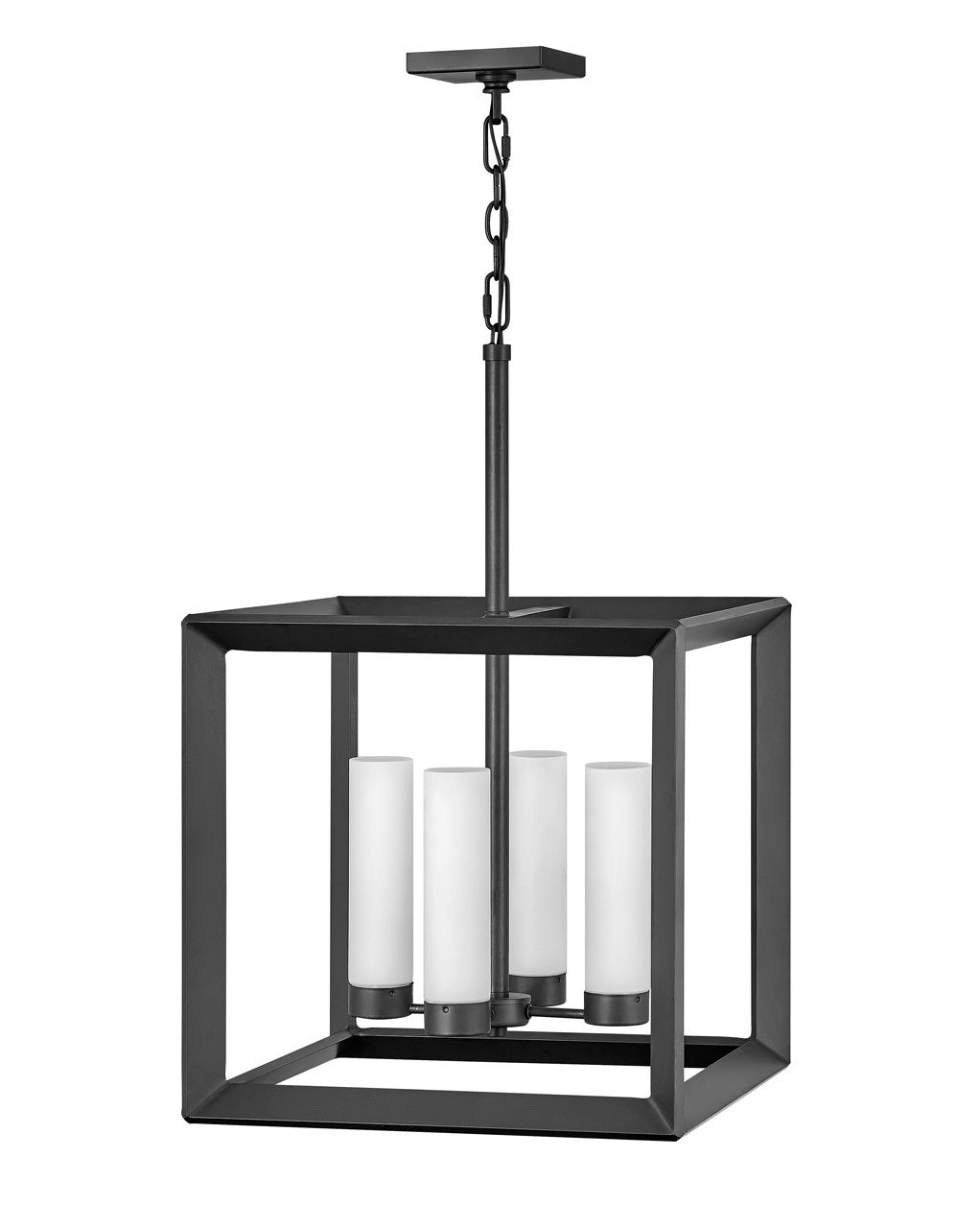 Rhodes LED Chandelier in Brushed Graphite