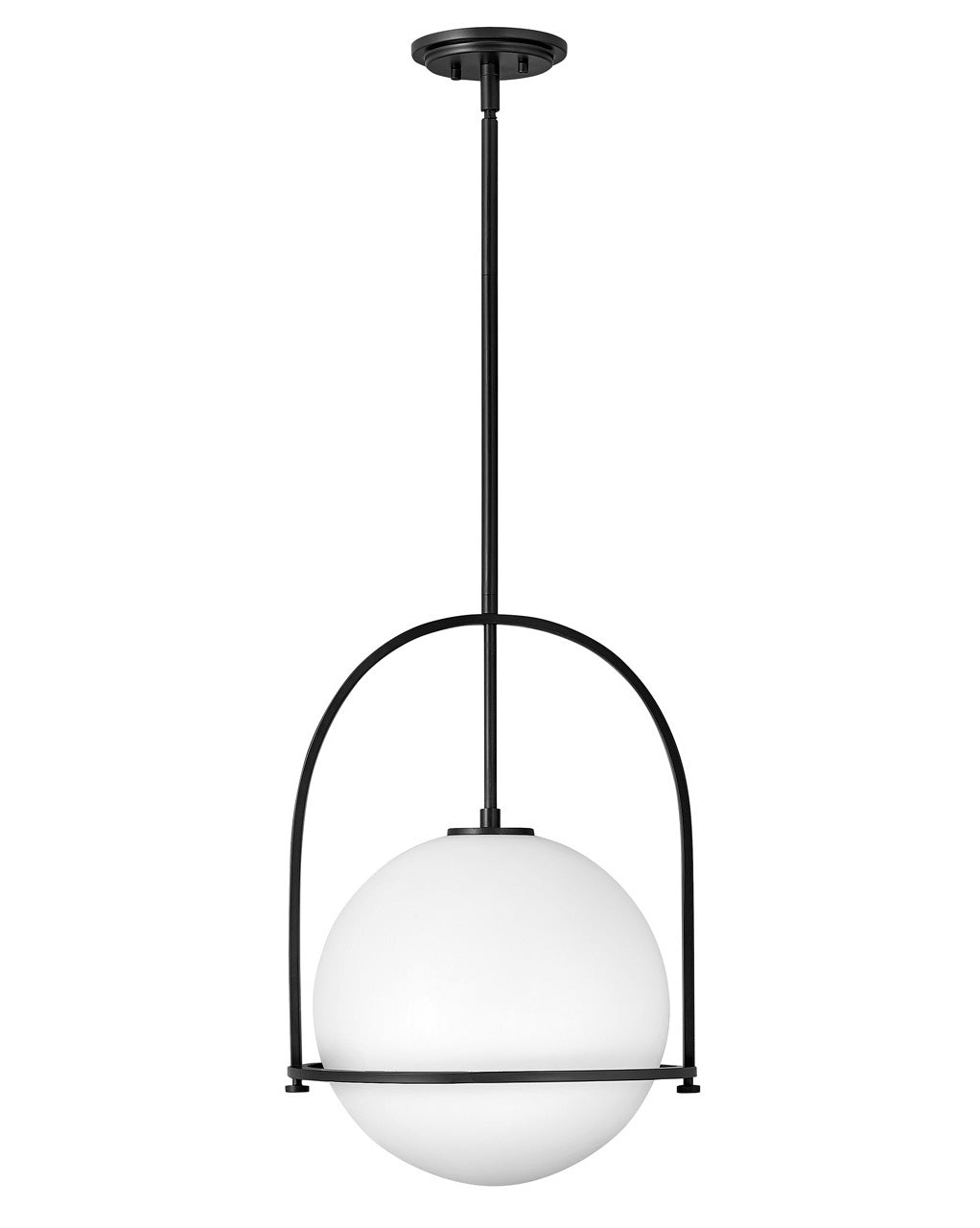 Somerset LED Pendant in Black