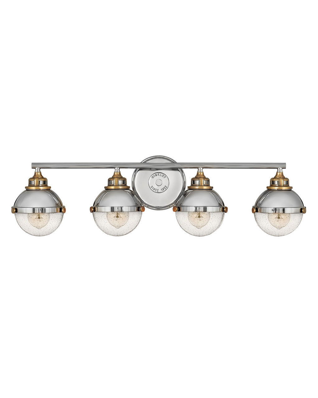 Fletcher LED Vanity in Polished Nickel