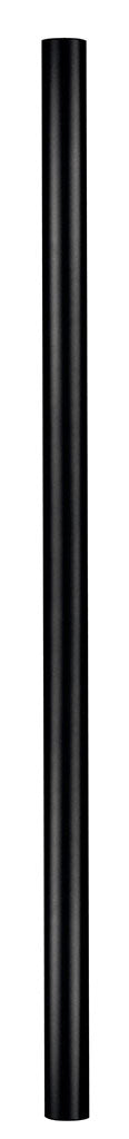 7ft Post 7' Direct Burial Post in Textured Black