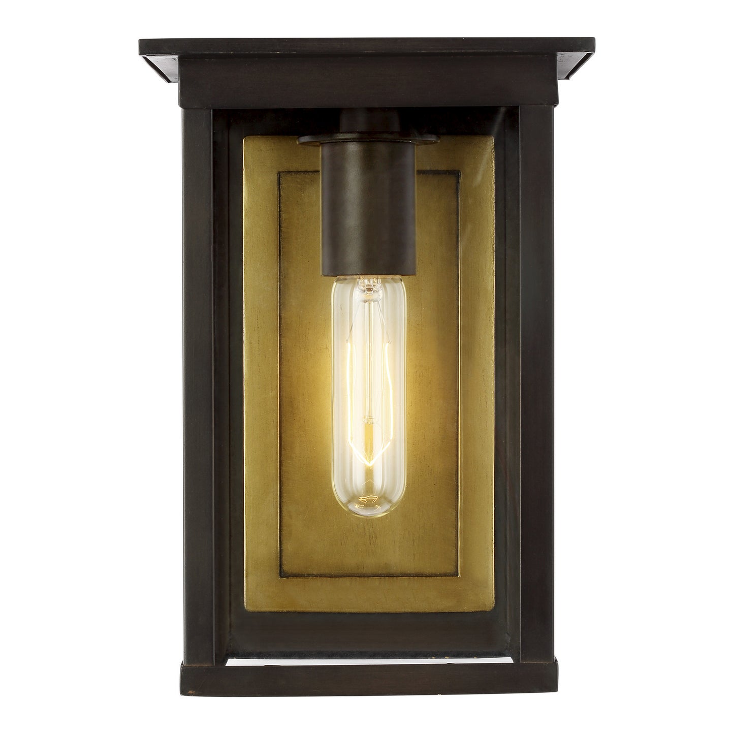 Freeport One Light Outdoor Wall Lantern in Heritage Copper