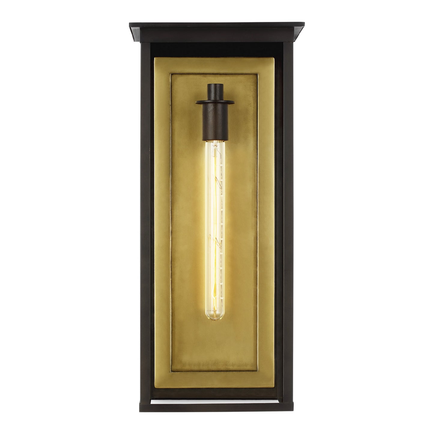 Freeport One Light Outdoor Wall Lantern in Heritage Copper