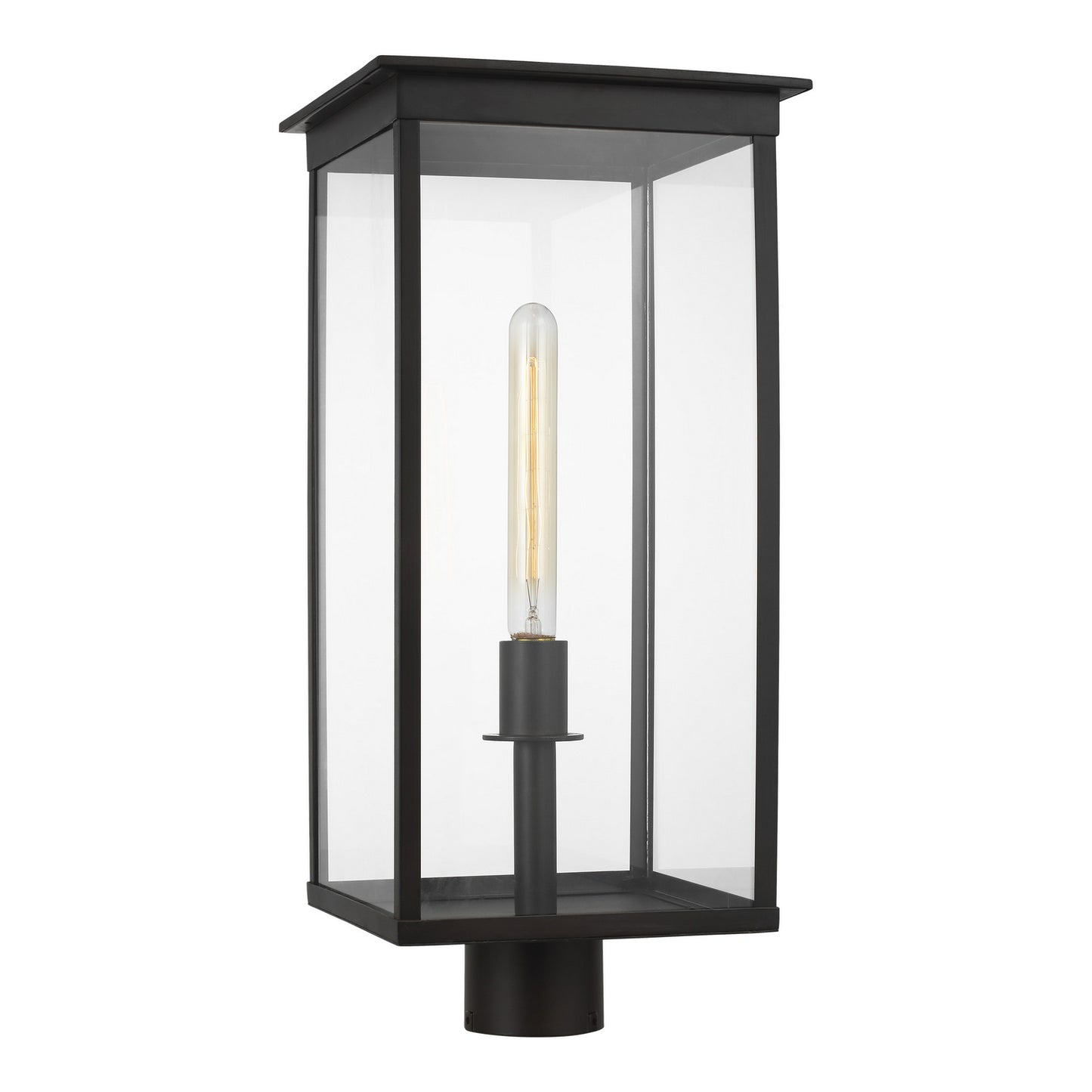 Freeport One Light Outdoor Post Lantern in Heritage Copper