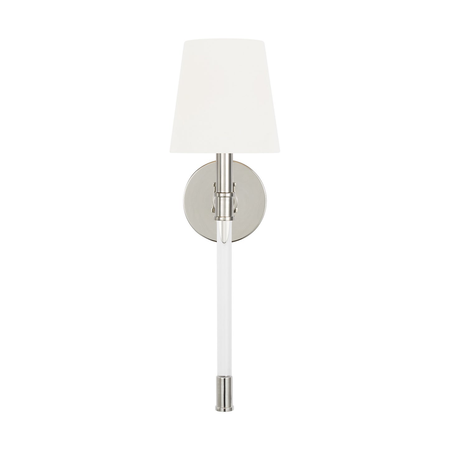 Hanover One Light Wall Sconce in Polished Nickel
