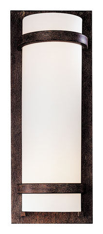 Two Light Wall Sconce in Iron Oxide