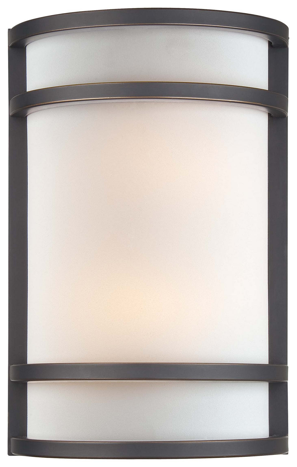 Two Light Wall Mount in Dark Restoration Bronze