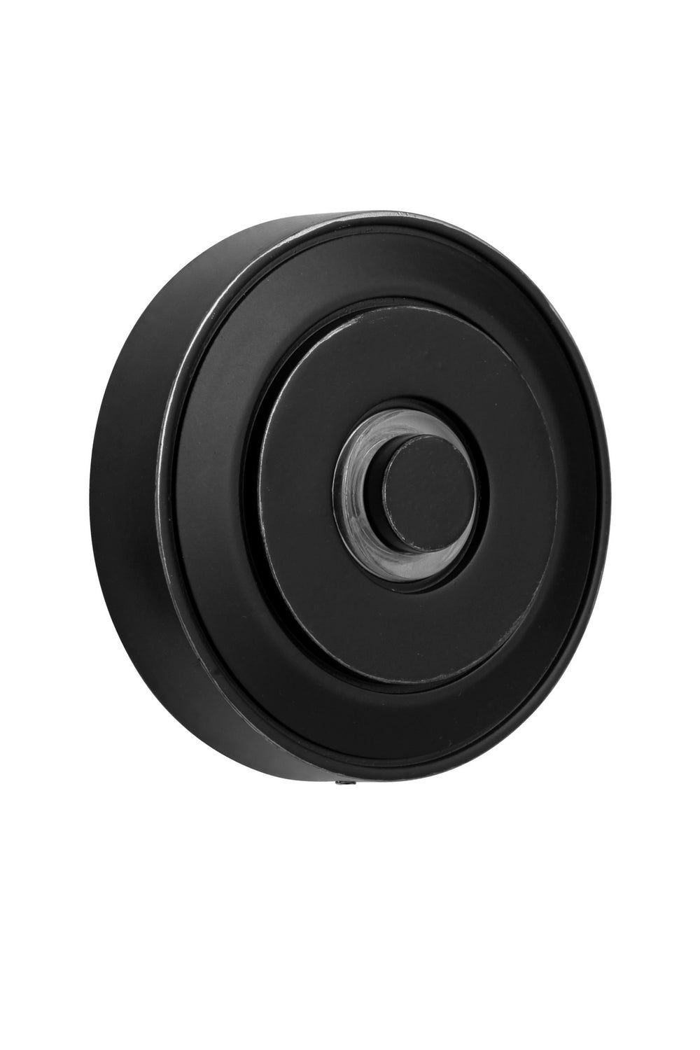 Push Button-Surface Mount Round Surface Mount Pushbutton in Flat Black