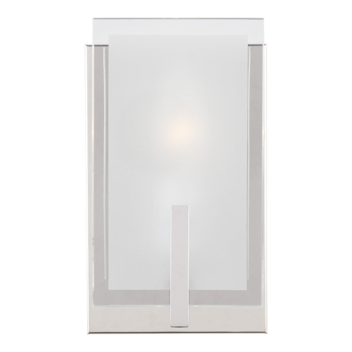 Syll One Light Wall / Bath Sconce in Chrome