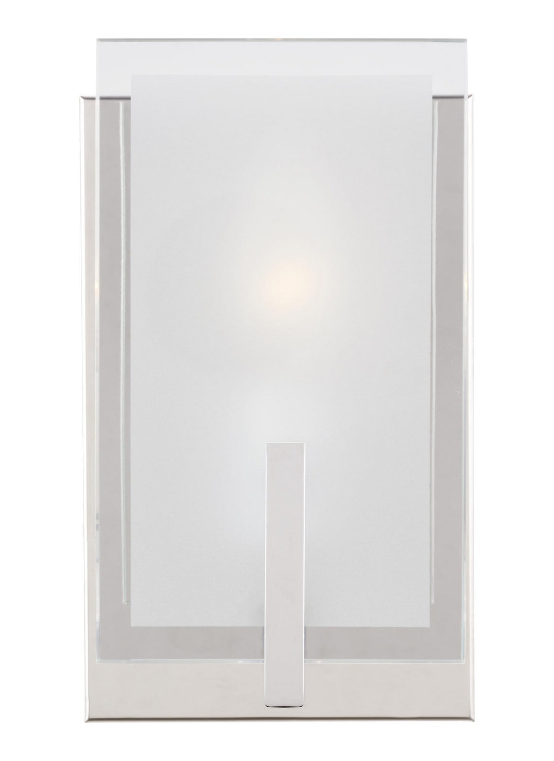 Syll One Light Wall / Bath Sconce in Chrome