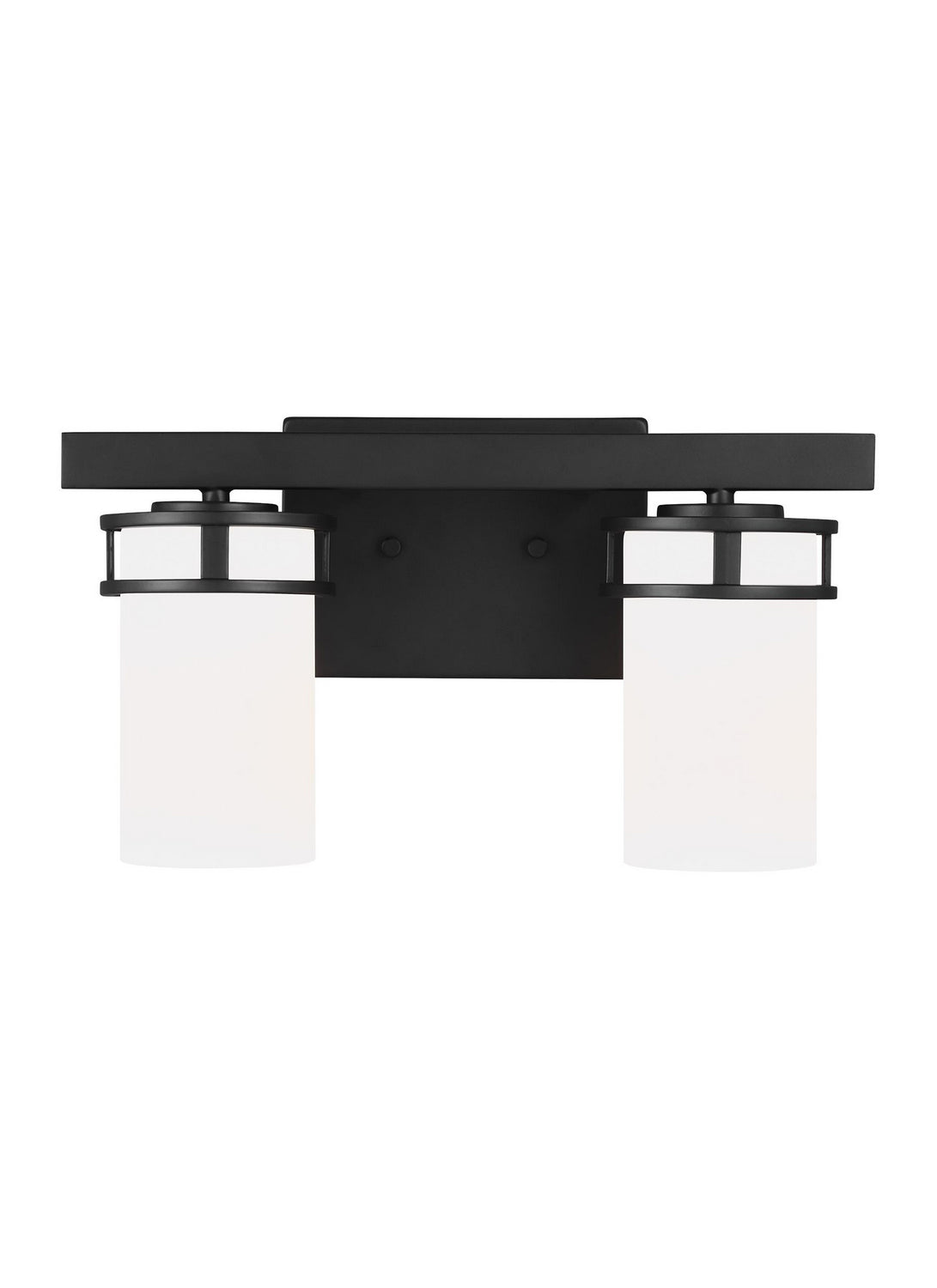 Robie Two Light Wall / Bath in Midnight Black