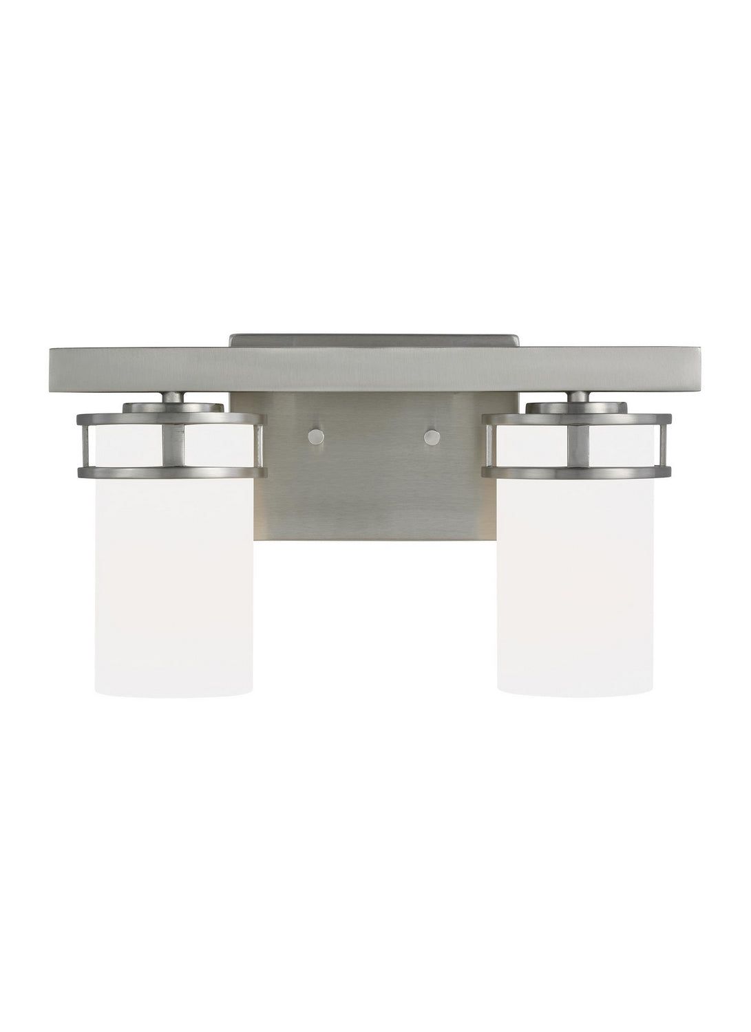 Robie Two Light Wall / Bath in Brushed Nickel