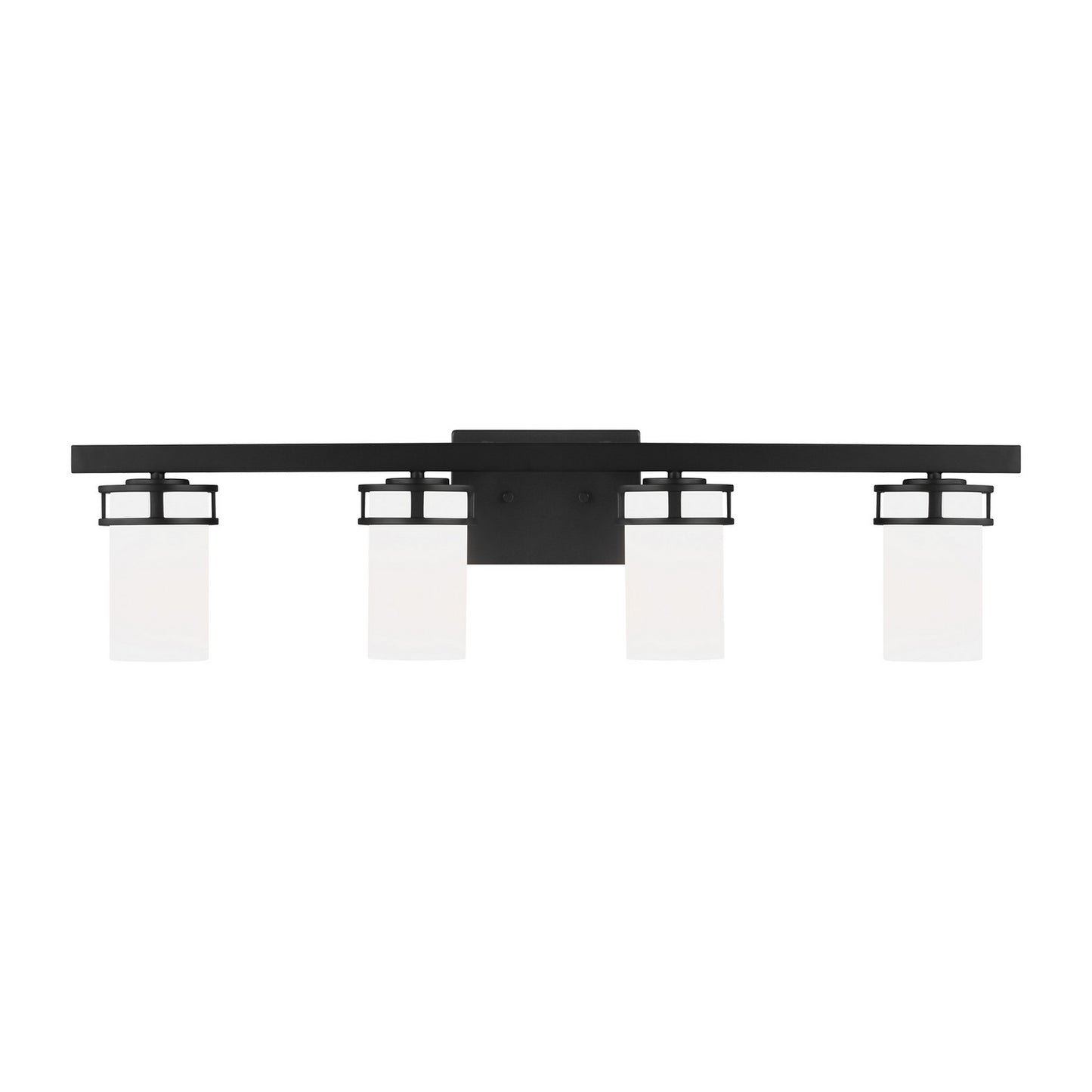 Generation Lighting - 4421604-112 - Four Light Wall / Bath - Robie - Midnight Black
