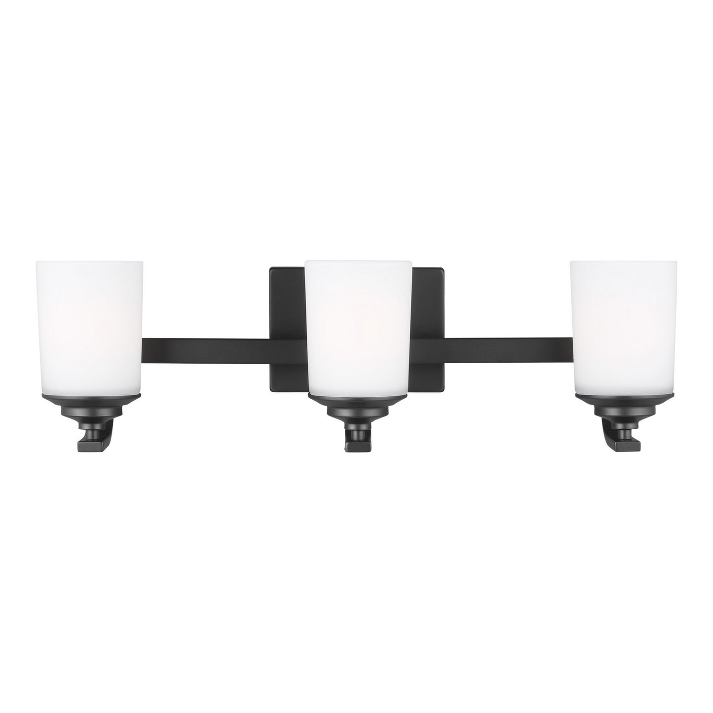 Generation Lighting - 4430703-112 - Three Light Wall / Bath - Kemal - Midnight Black