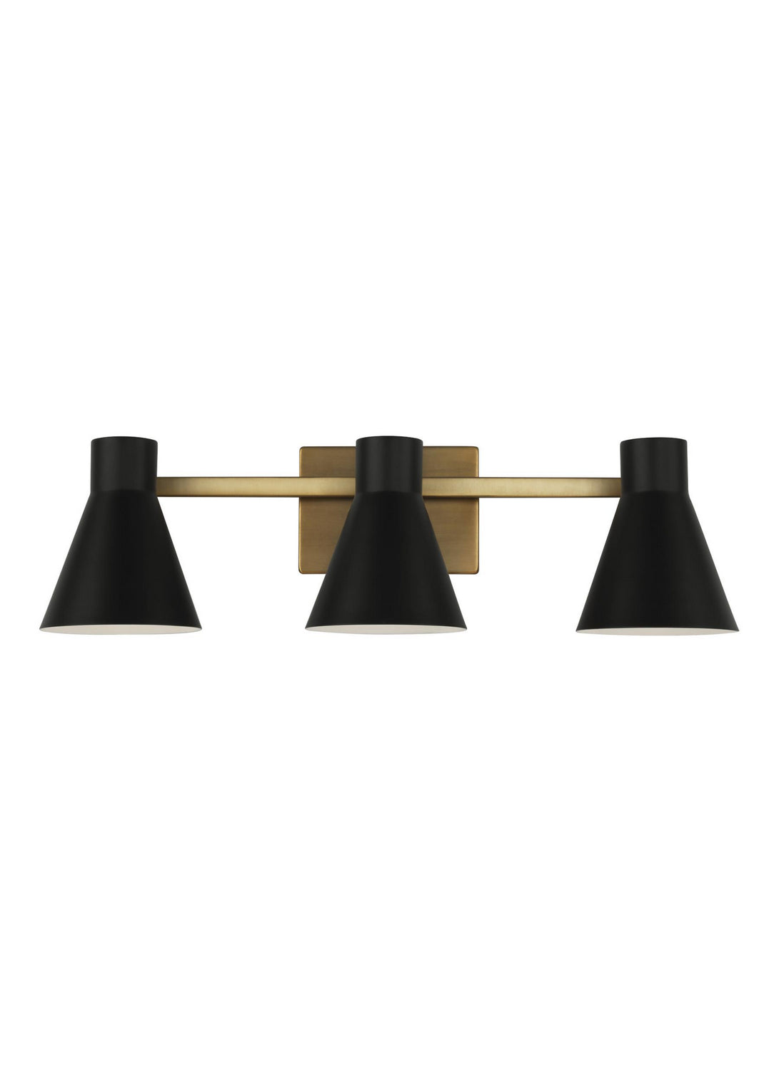 Towner Three Light Wall / Bath in Satin Brass