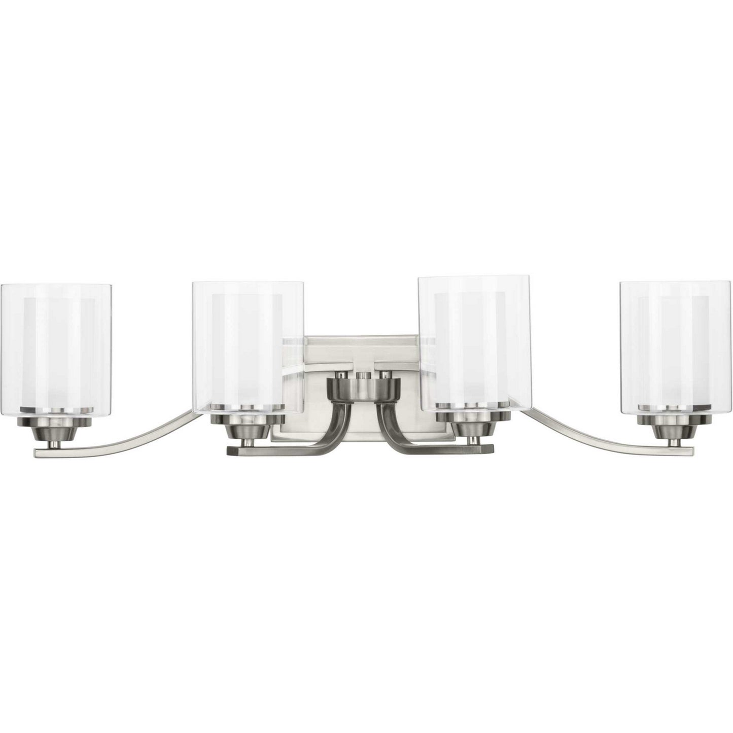 Kene Four Light Bath in Brushed Nickel