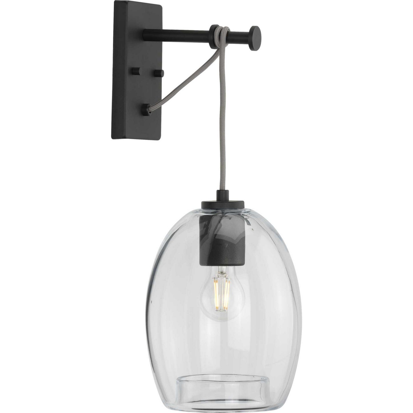 Caisson One Light Wall Bracket in Graphite