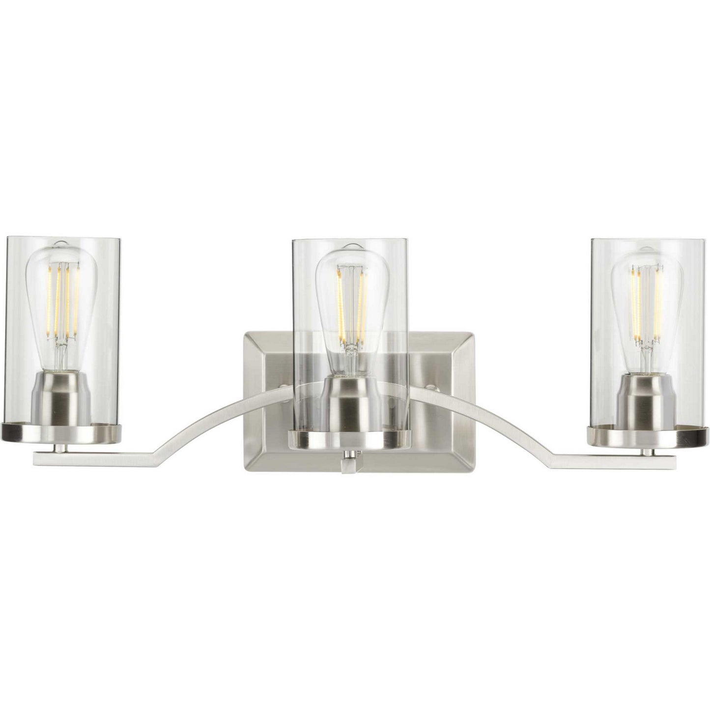 Lassiter Three Light Bath in Brushed Nickel