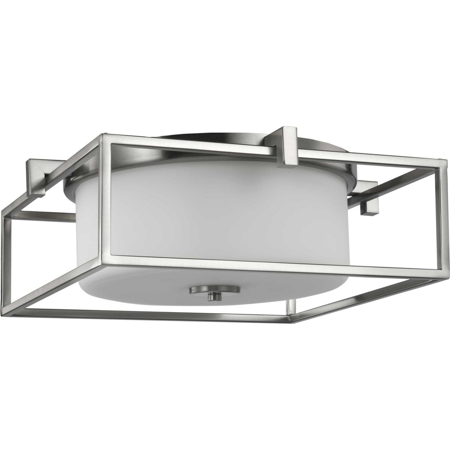 Chadwick Two Light Flush Mount in Brushed Nickel