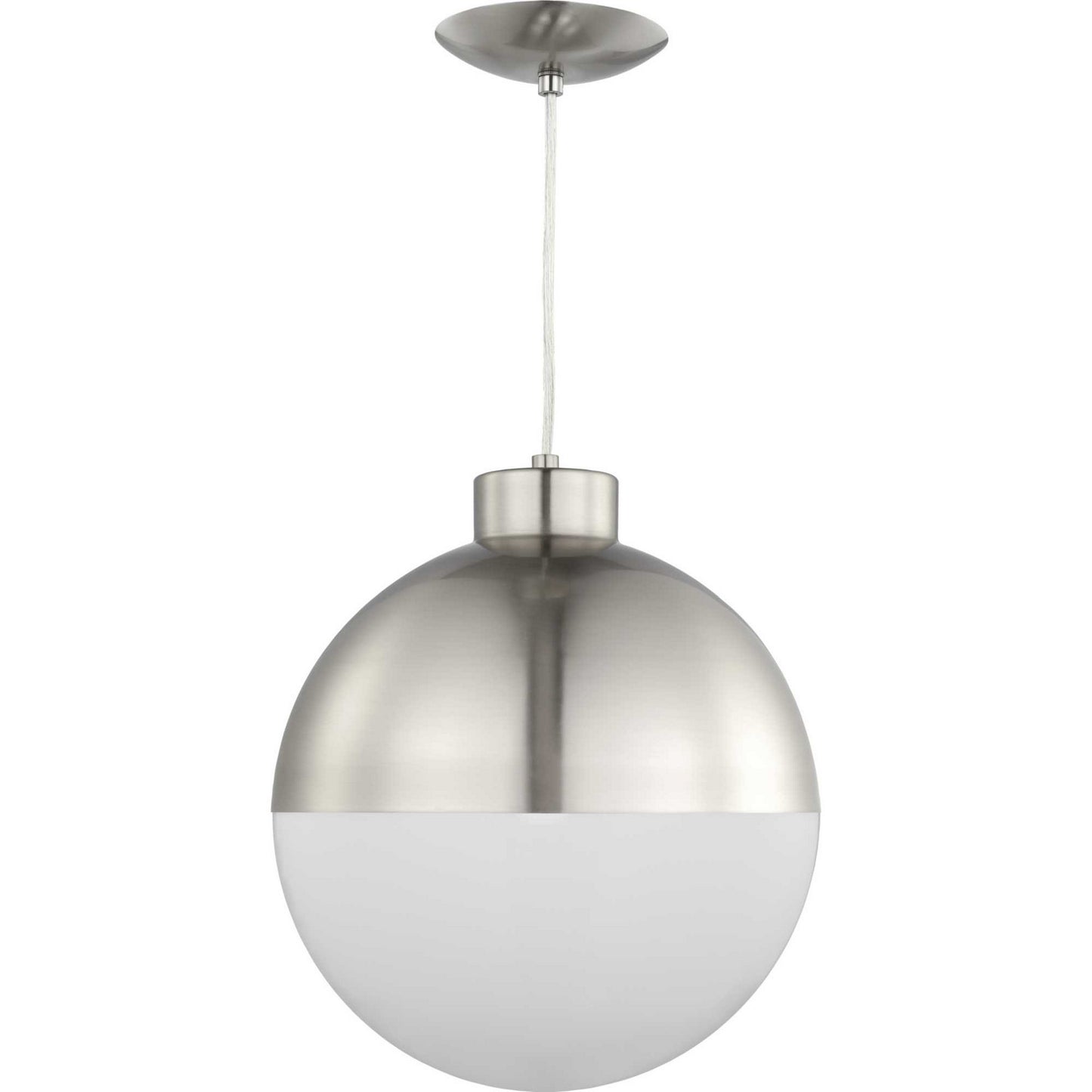 Progress Lighting - P500148-009-30 - LED Pendant - Globe LED - Brushed Nickel
