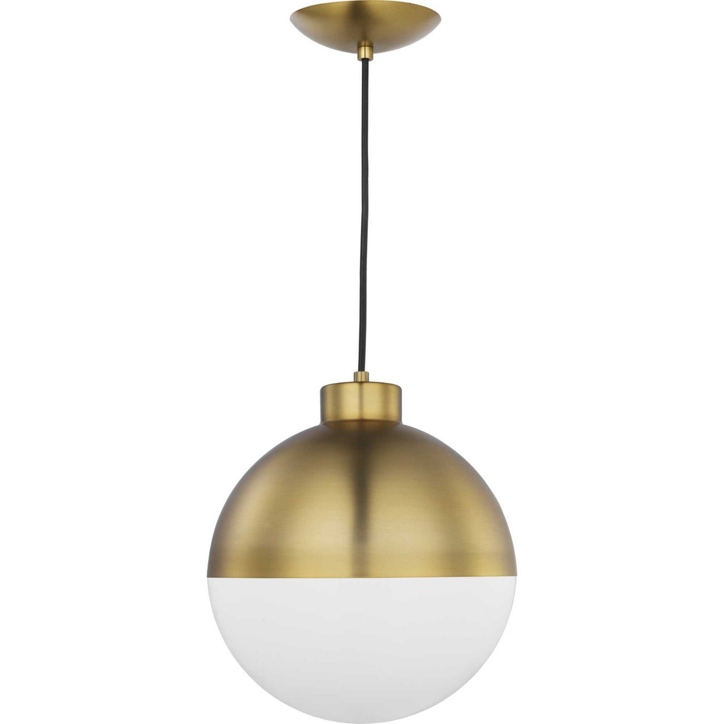 Globe LED LED Pendant in Brushed Bronze