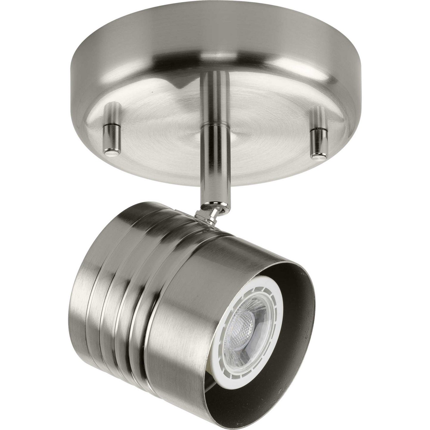 Kitson One Light Head Track in Brushed Nickel
