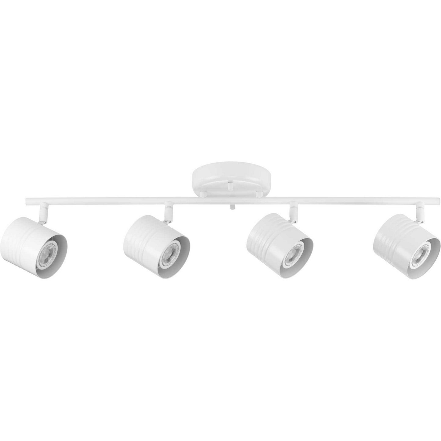 Kitson Four Light Head Track in Satin White