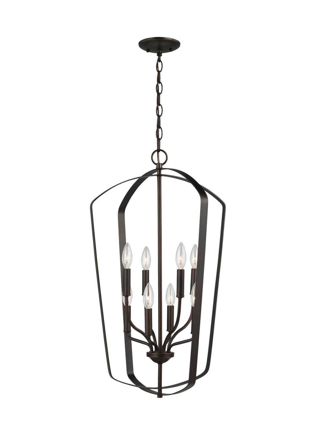 Romee Eight Light Hall / Foyer in Bronze
