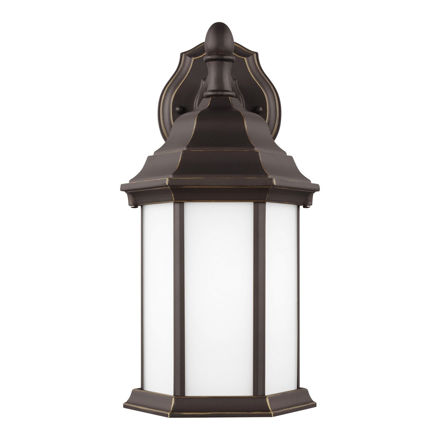 Generation Lighting - 8338751-71 - One Light Outdoor Wall Lantern - Sevier - Antique Bronze
