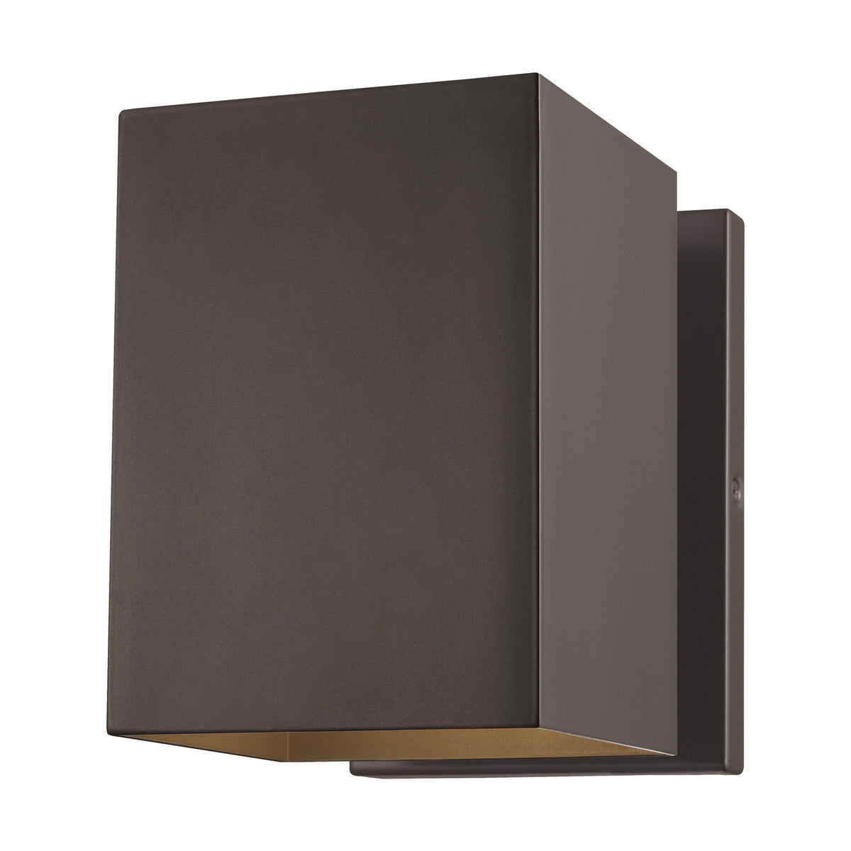 Pohl One Light Outdoor Wall Lantern in Bronze