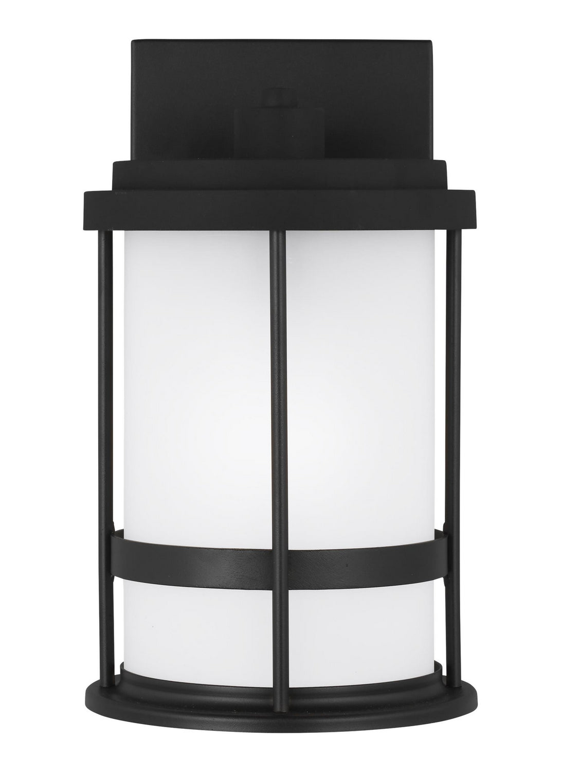 Generation Lighting - 8590901DEN3-12 - One Light Outdoor Wall Lantern - Wilburn - Black