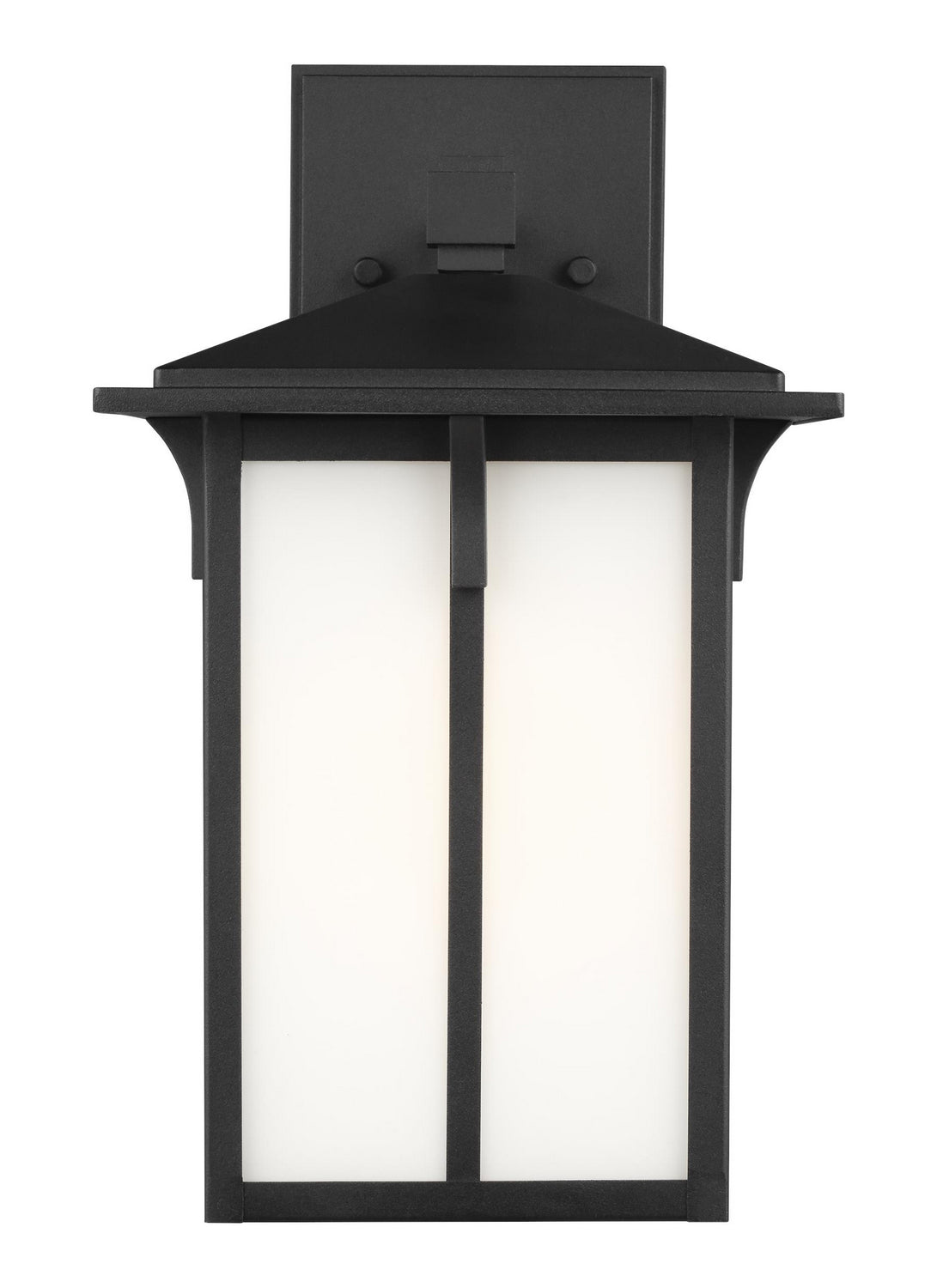 Generation Lighting - 8652701EN3-12 - One Light Outdoor Wall Lantern - Tomek - Black