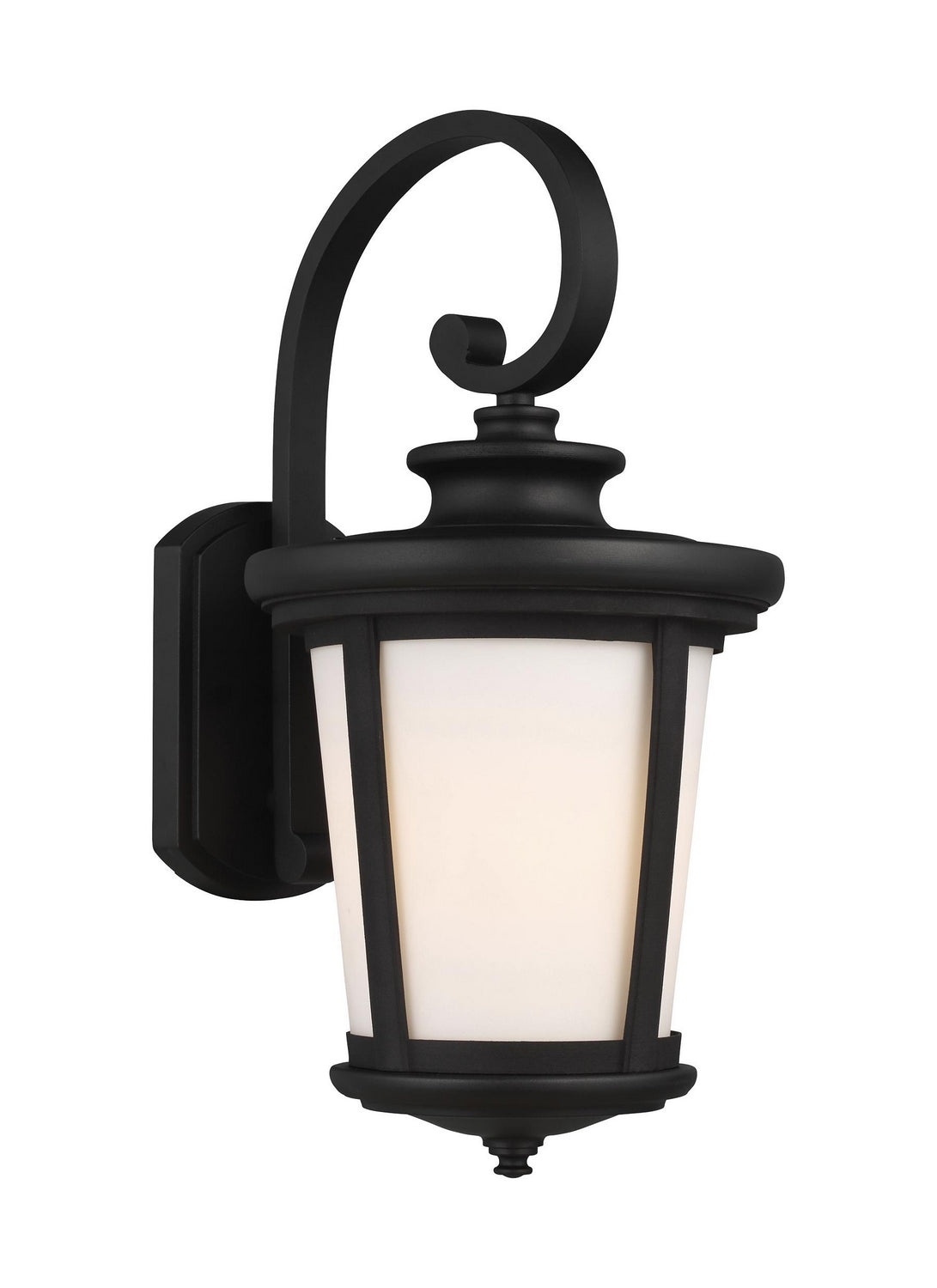 Generation Lighting - 8719301EN3-12 - One Light Outdoor Wall Lantern - Eddington - Black