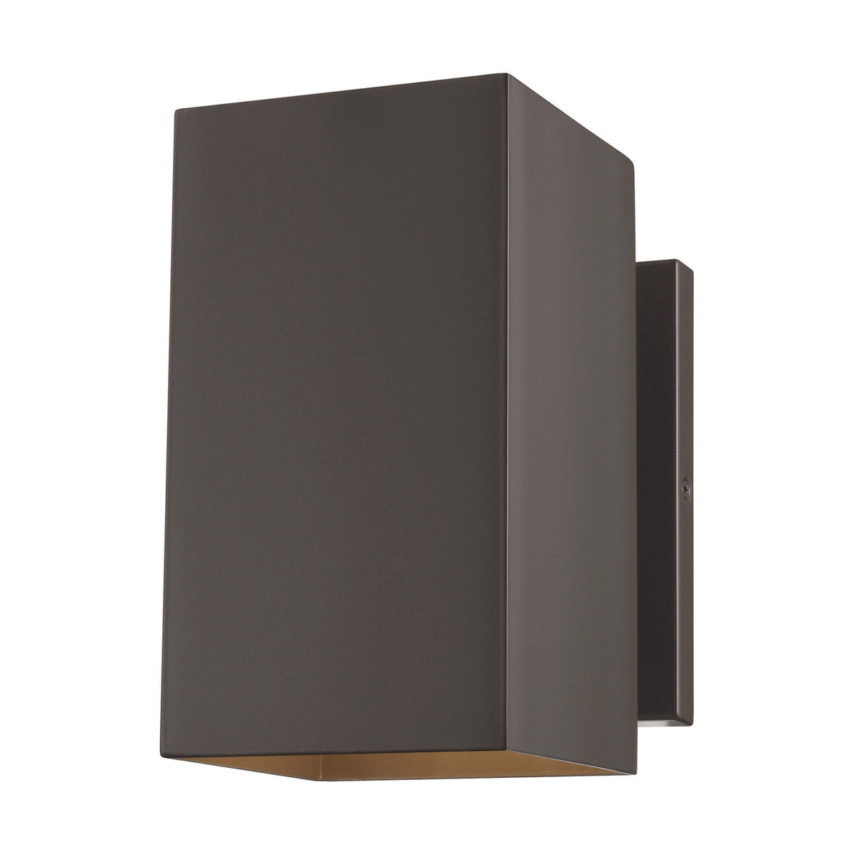 Pohl One Light Outdoor Wall Lantern in Bronze