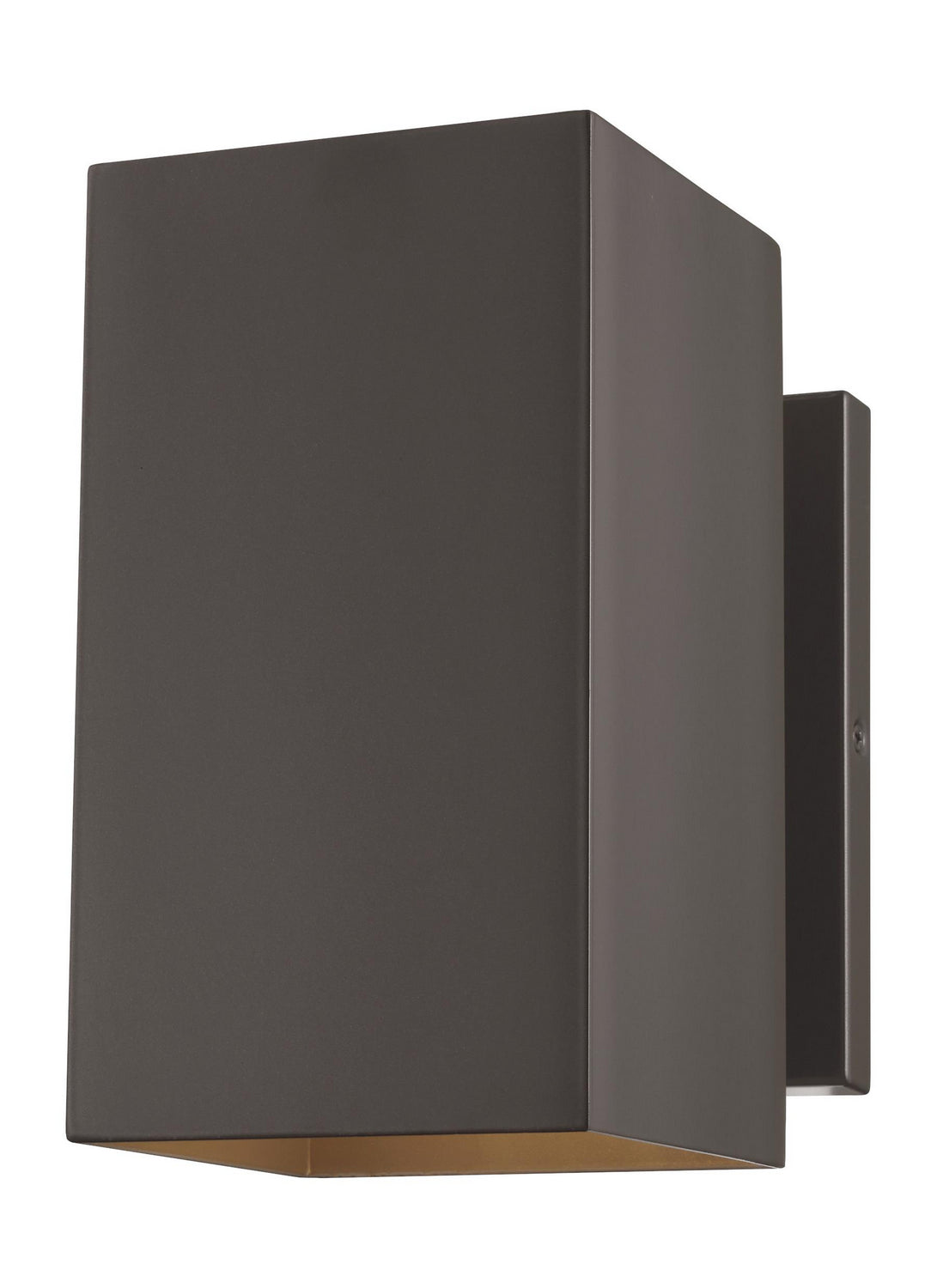 Pohl One Light Outdoor Wall Lantern in Bronze