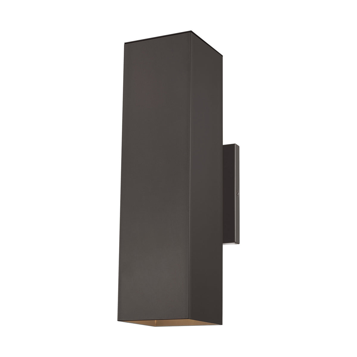 Pohl Two Light Outdoor Wall Lantern in Bronze
