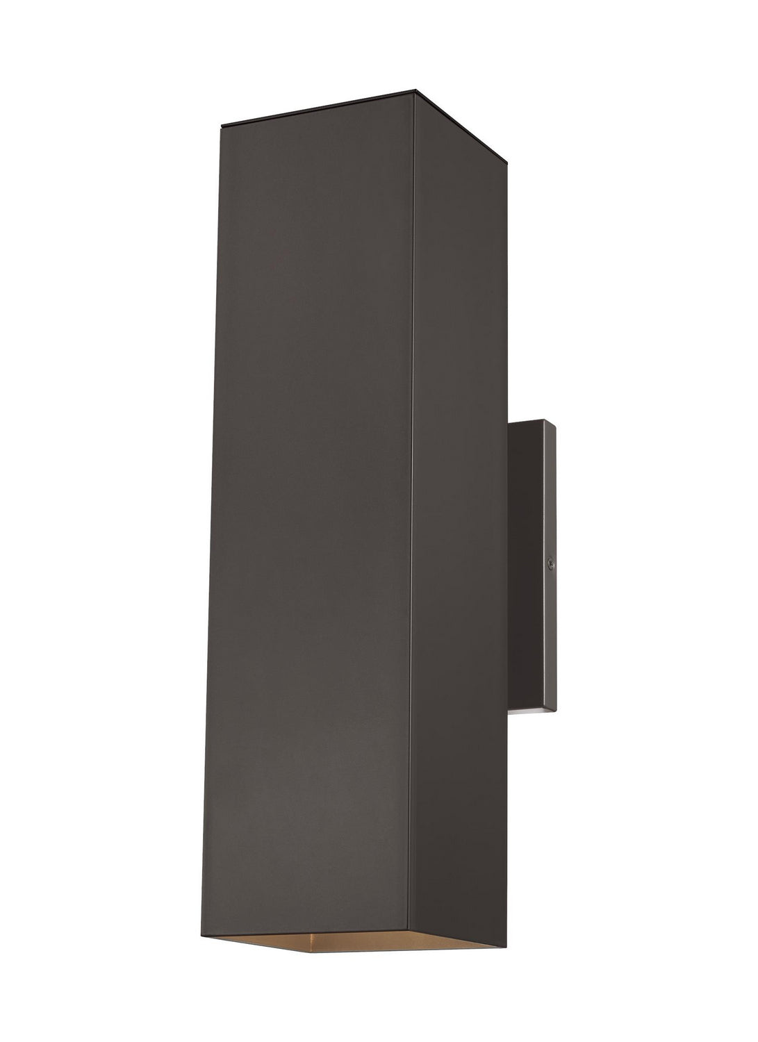 Pohl Two Light Outdoor Wall Lantern in Bronze